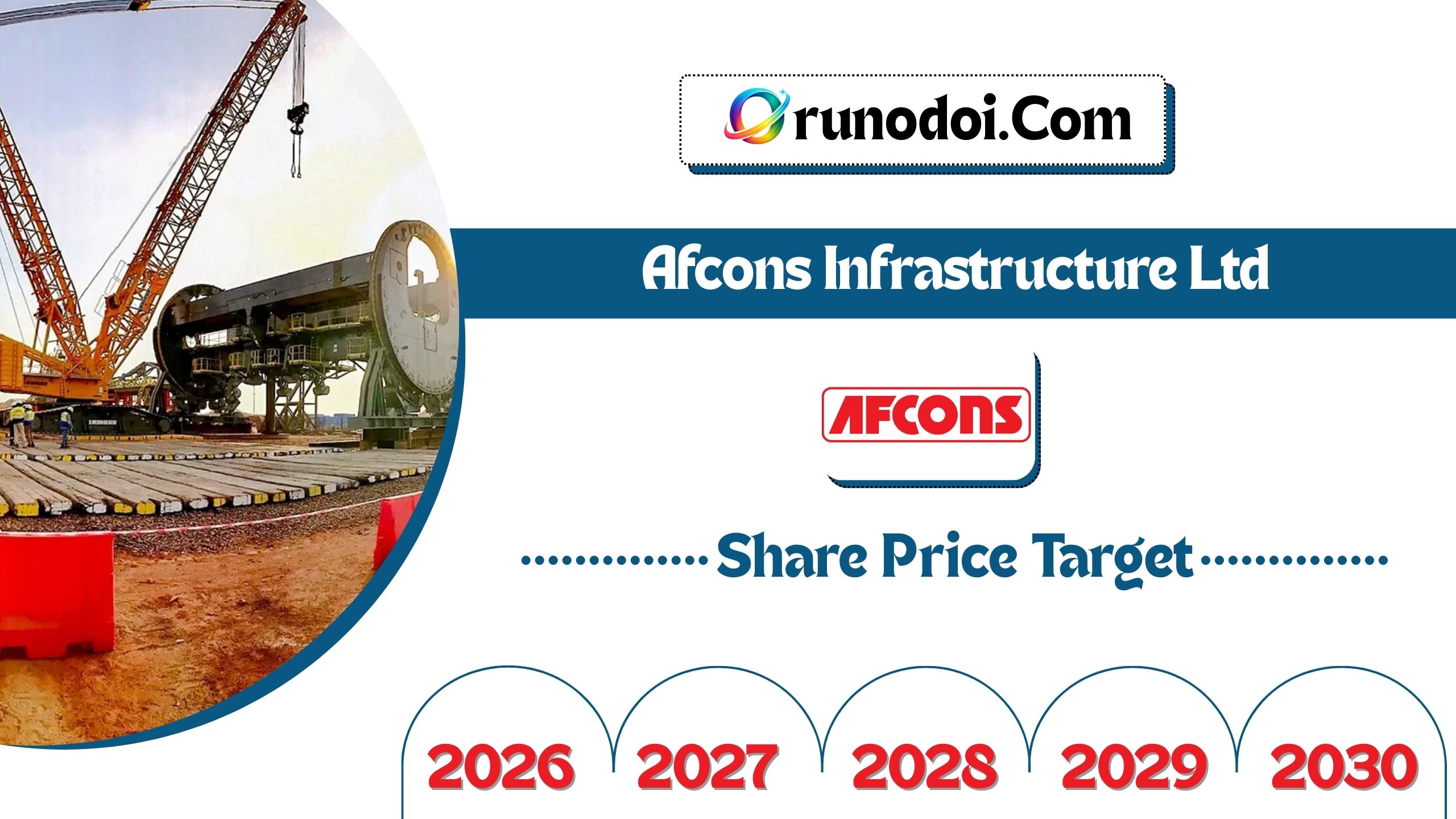 Afcons Infrastructure Share Price Target 2026 to 2030