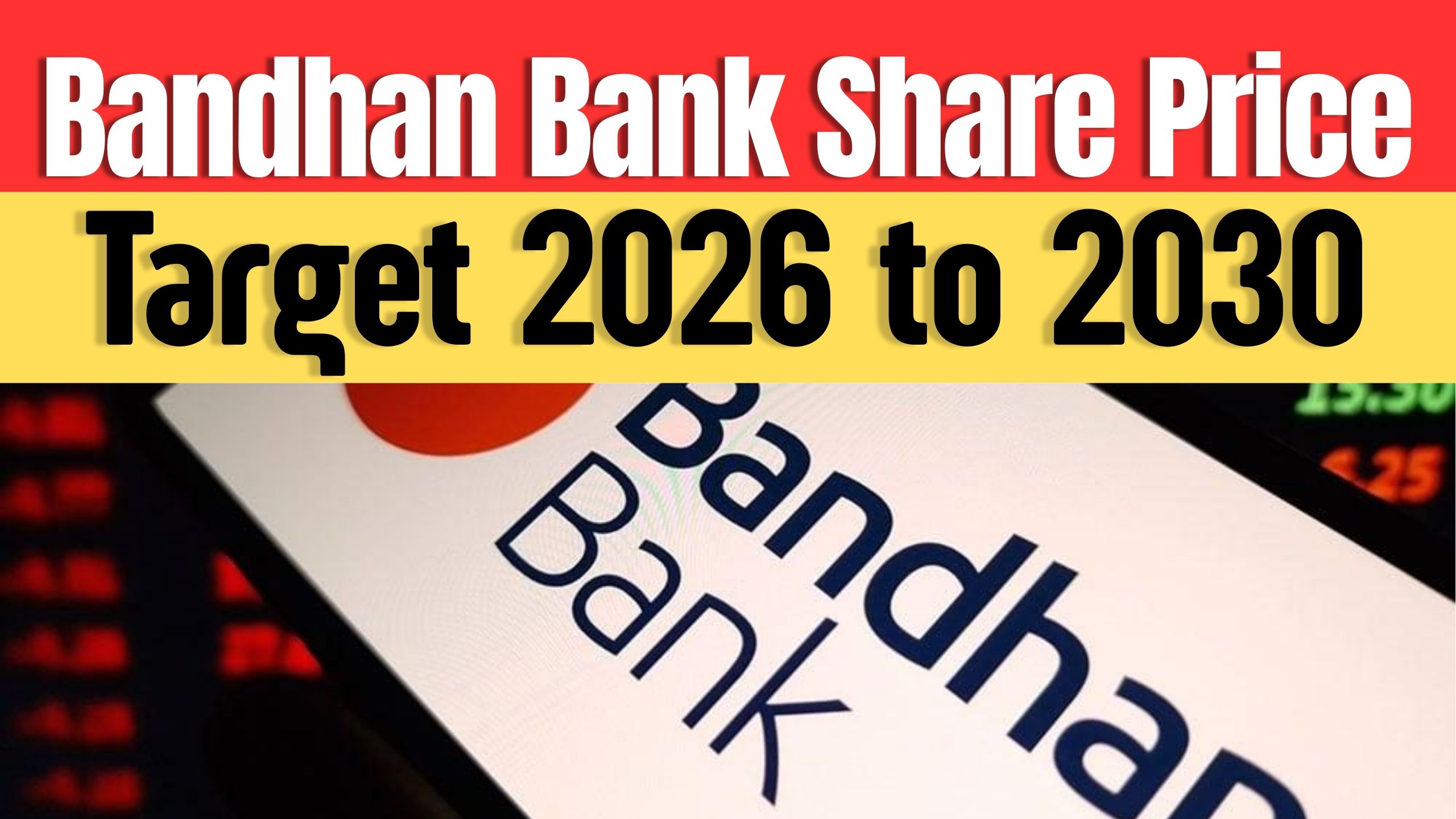 Bandhan Bank Share Price Target 2026 to 2030