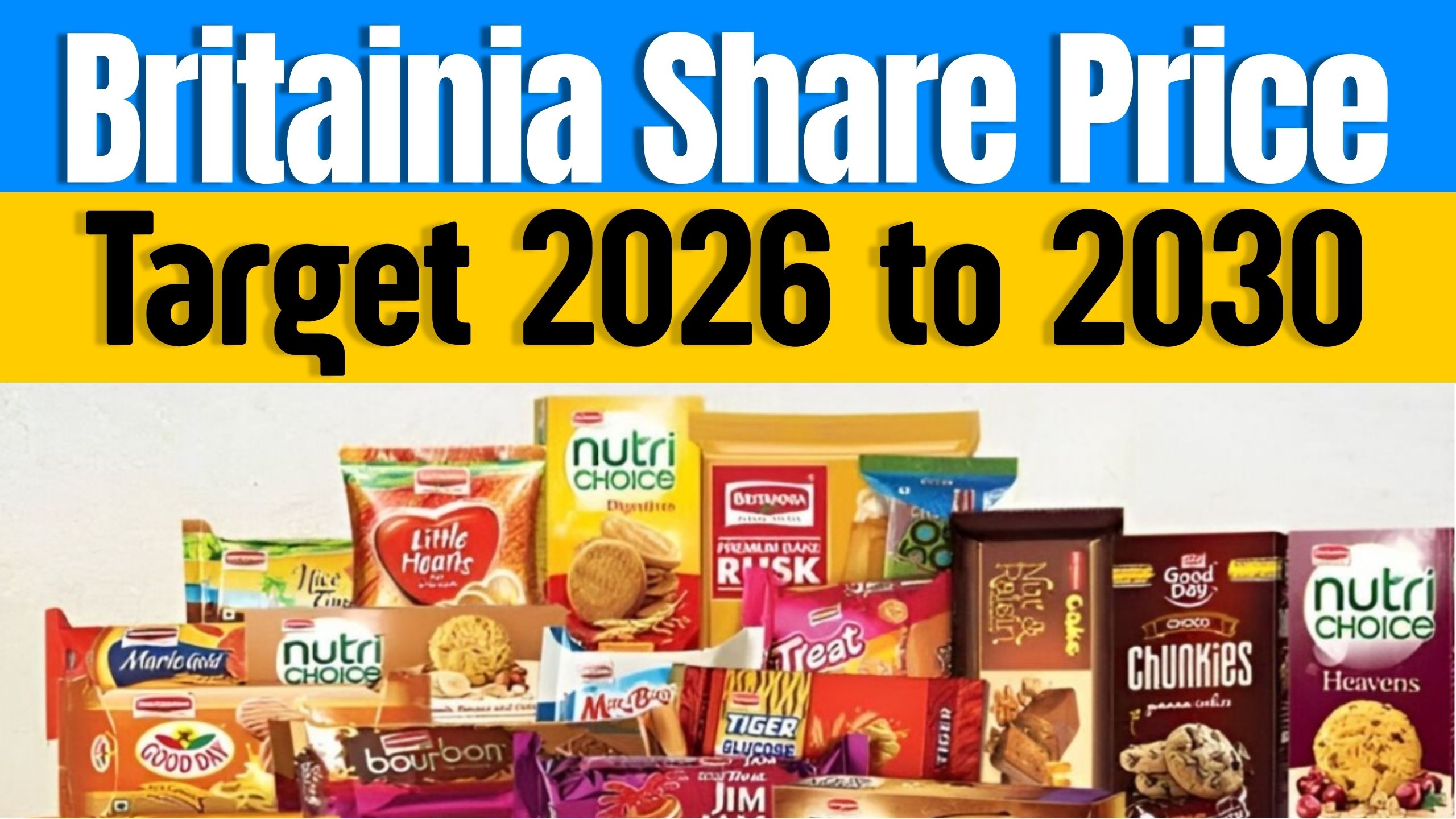 Britannia Industries Share Price Target 2026 to 2030