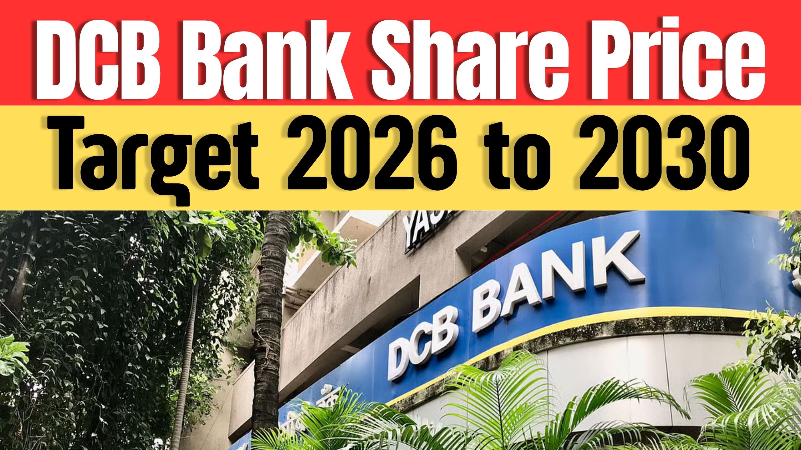 DCB Bank Share Price Target 2026 to 2030