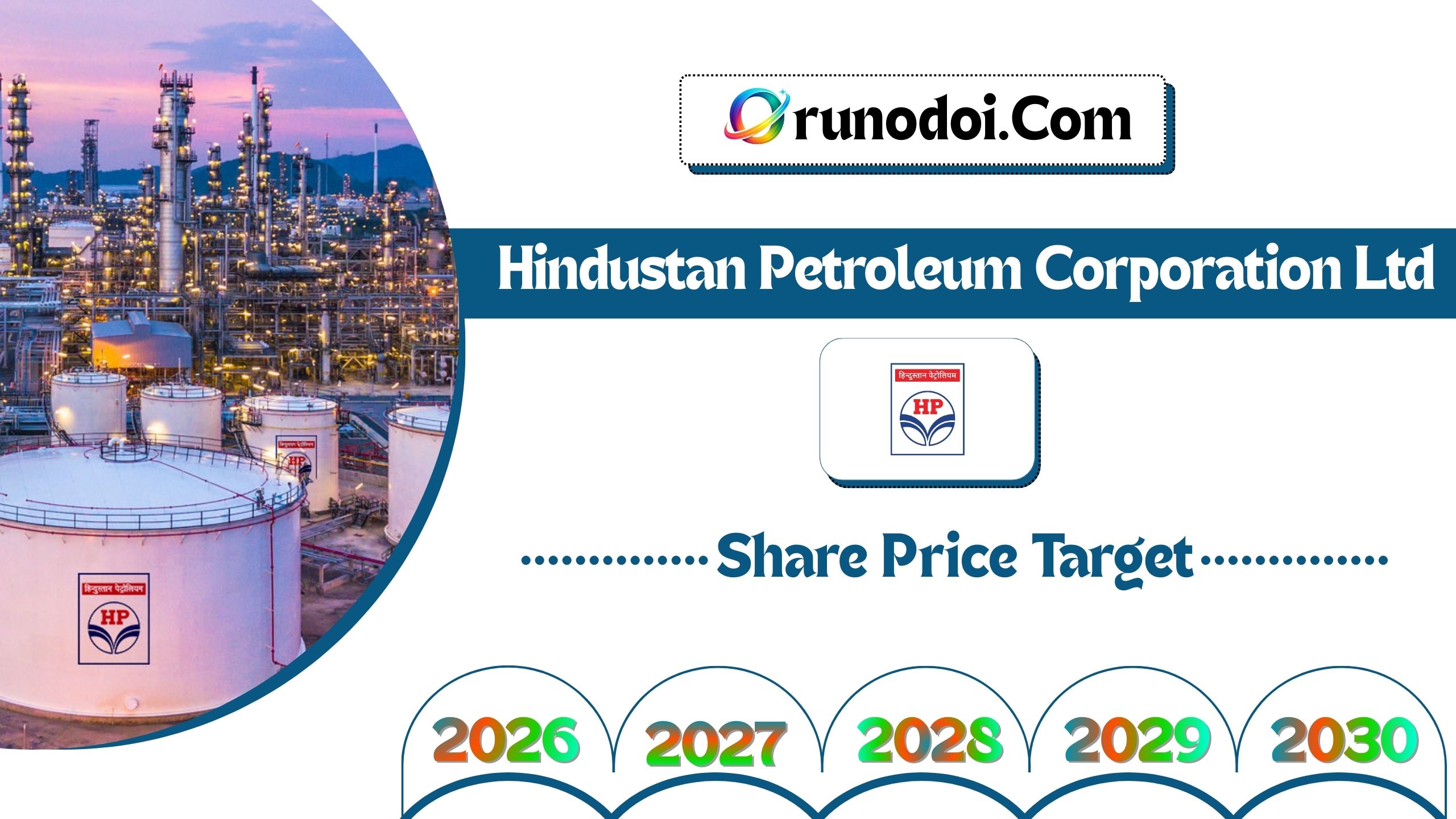 Hindustan Petroleum Corporation Share Price Target 2026 to 2030
