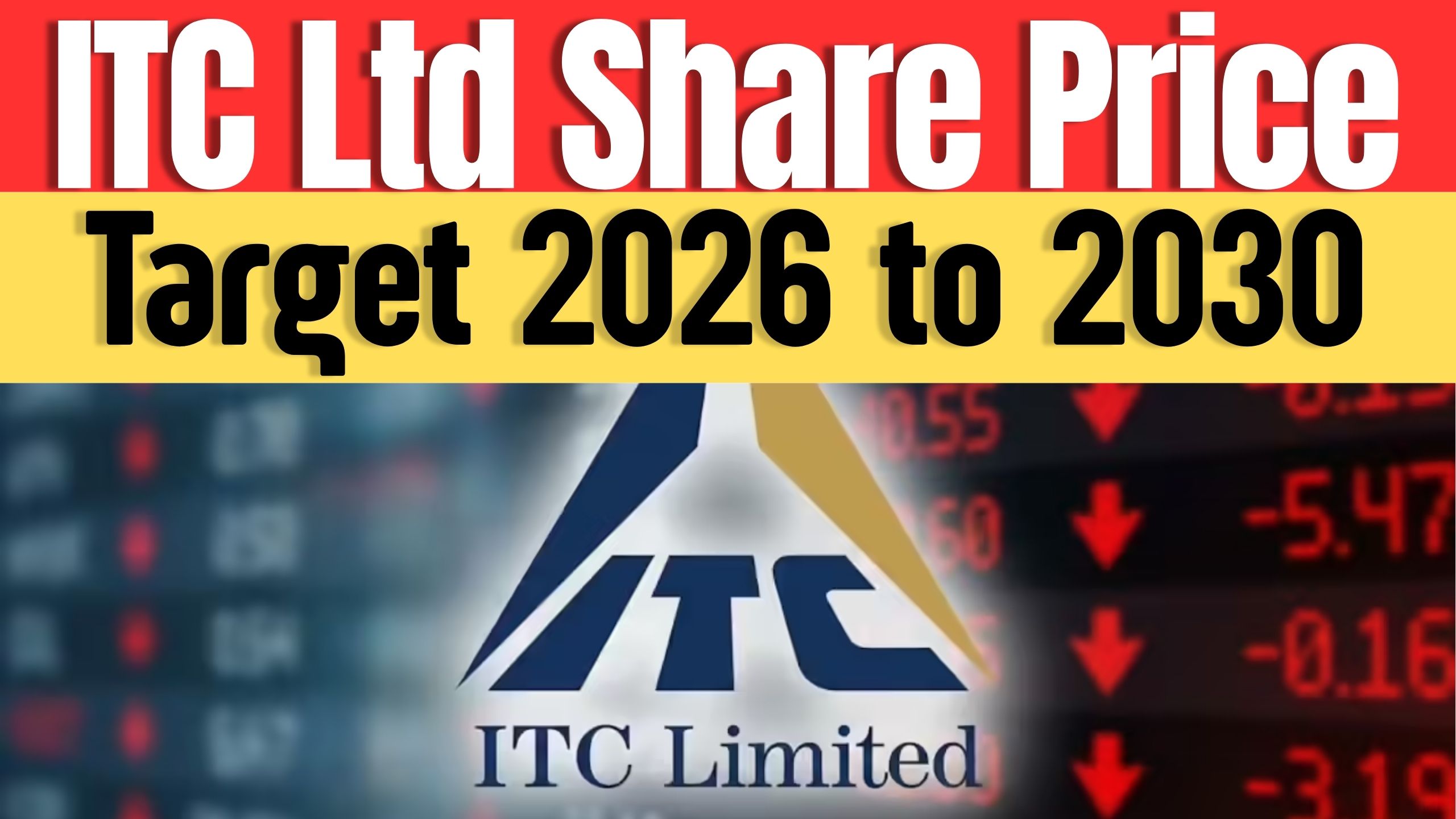 ITC Share Price Target 2026 to 2030