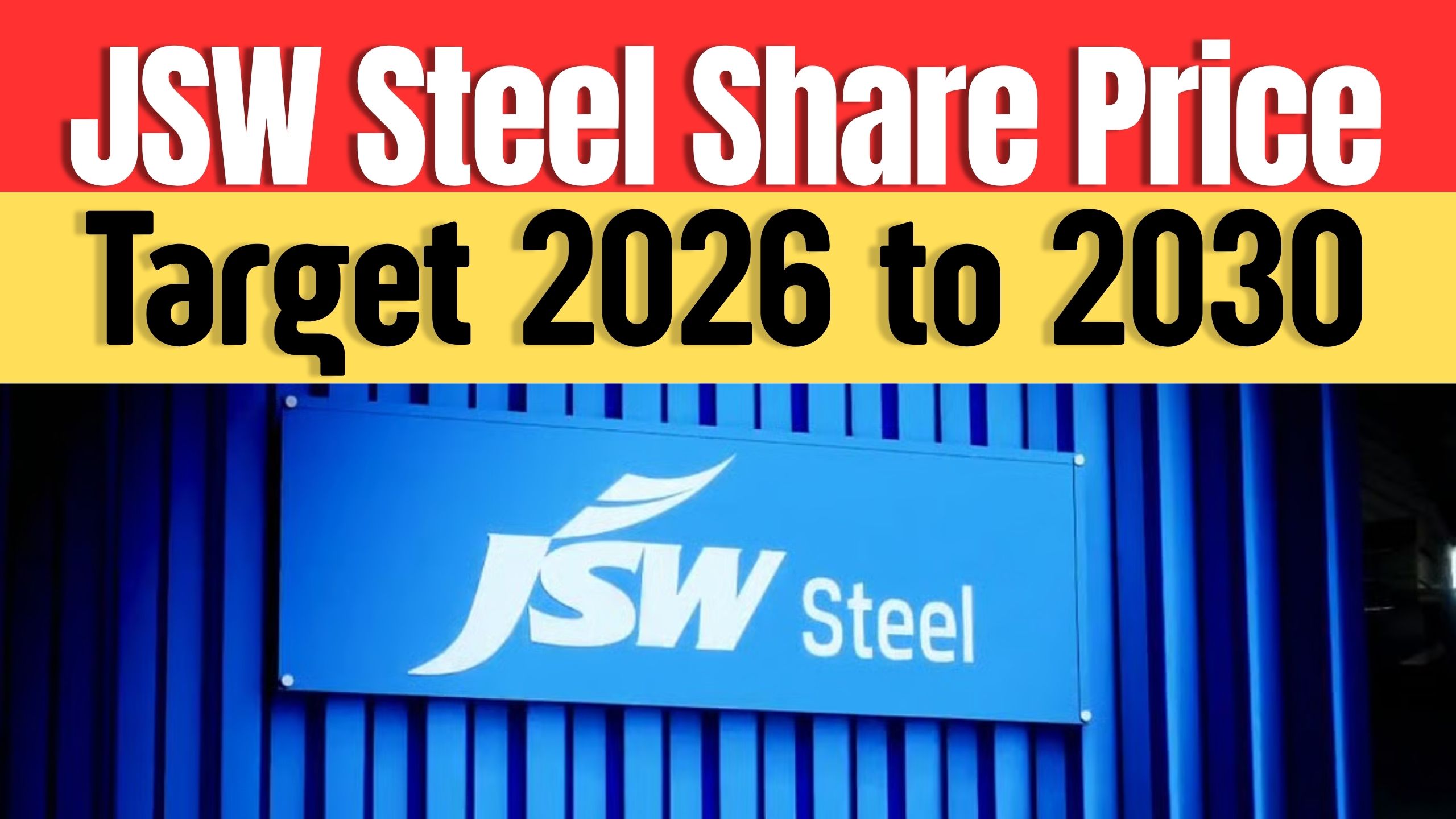 JSW Steel Share Price Target 2026 to 2030