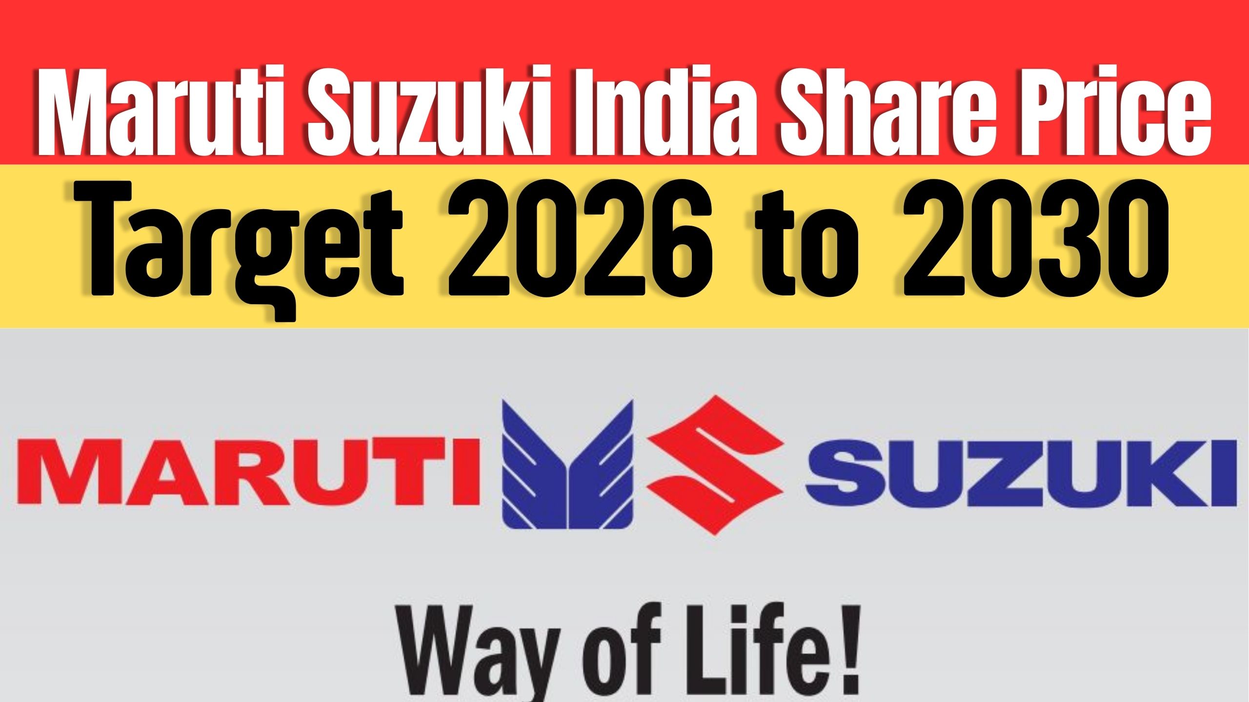Maruti Suzuki India Share Price Target 2026 to 2030
