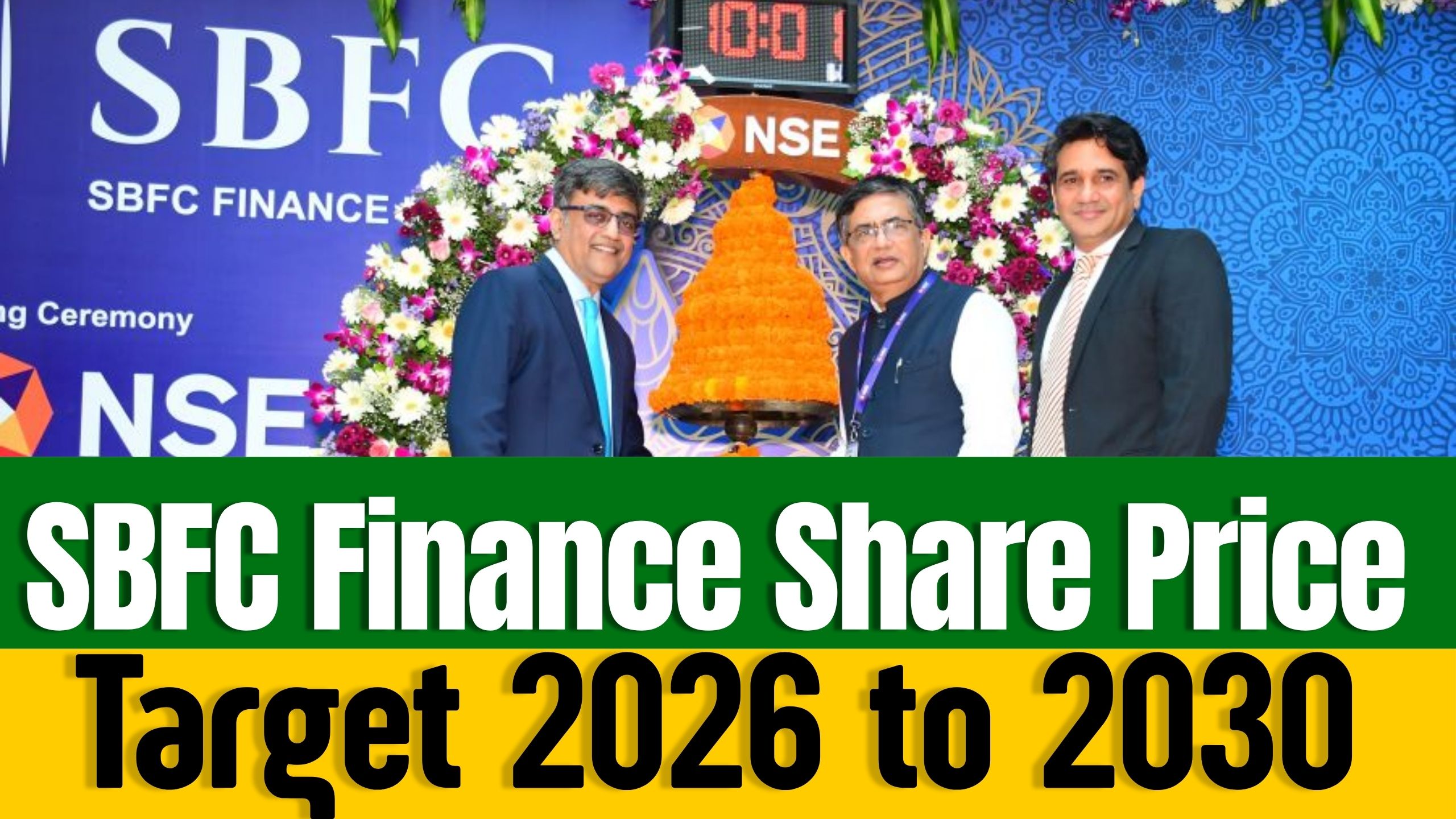 SBFC Finance Share Price Target 2026 to 2030