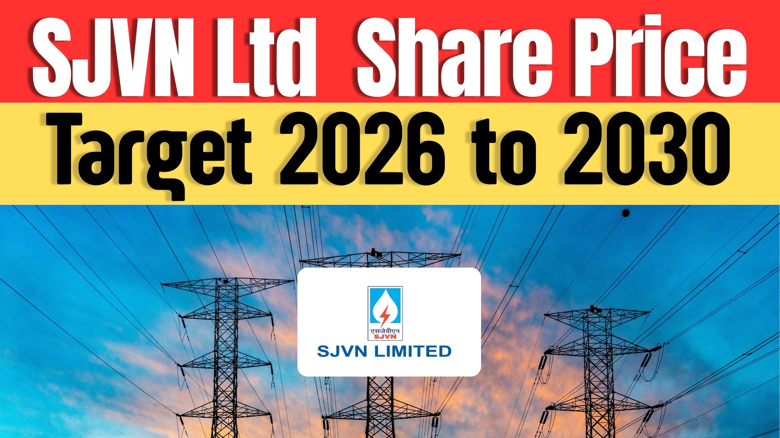 SJVN Ltd Share Price Target 2026 to 2030