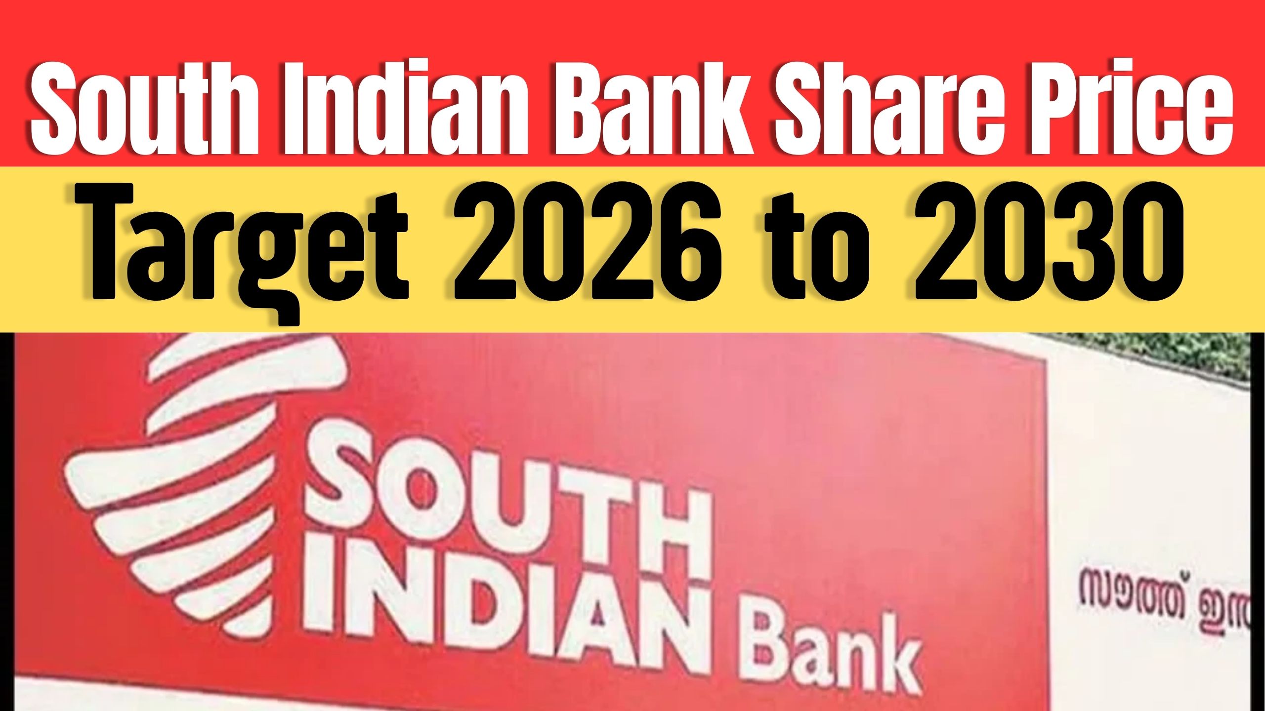 South Indian Bank Share Price Target 2026 to 2030