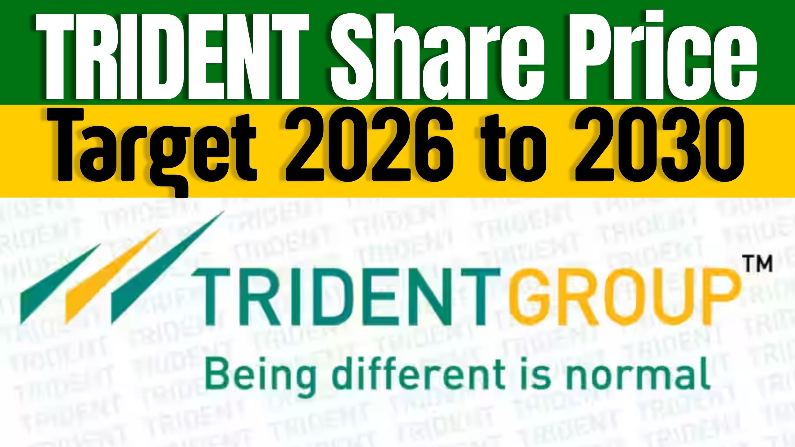 Trident Share Price Target 2026 to 2030