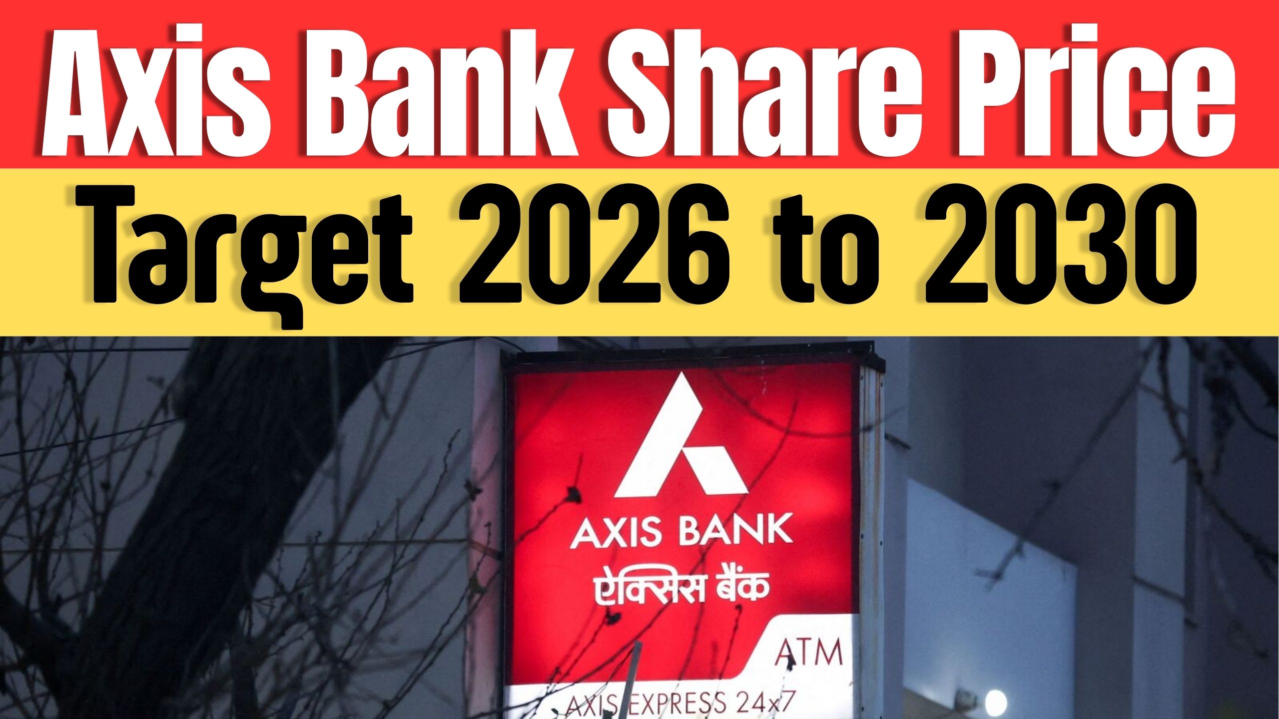Axis Bank Share Price Target 2026 to 2030