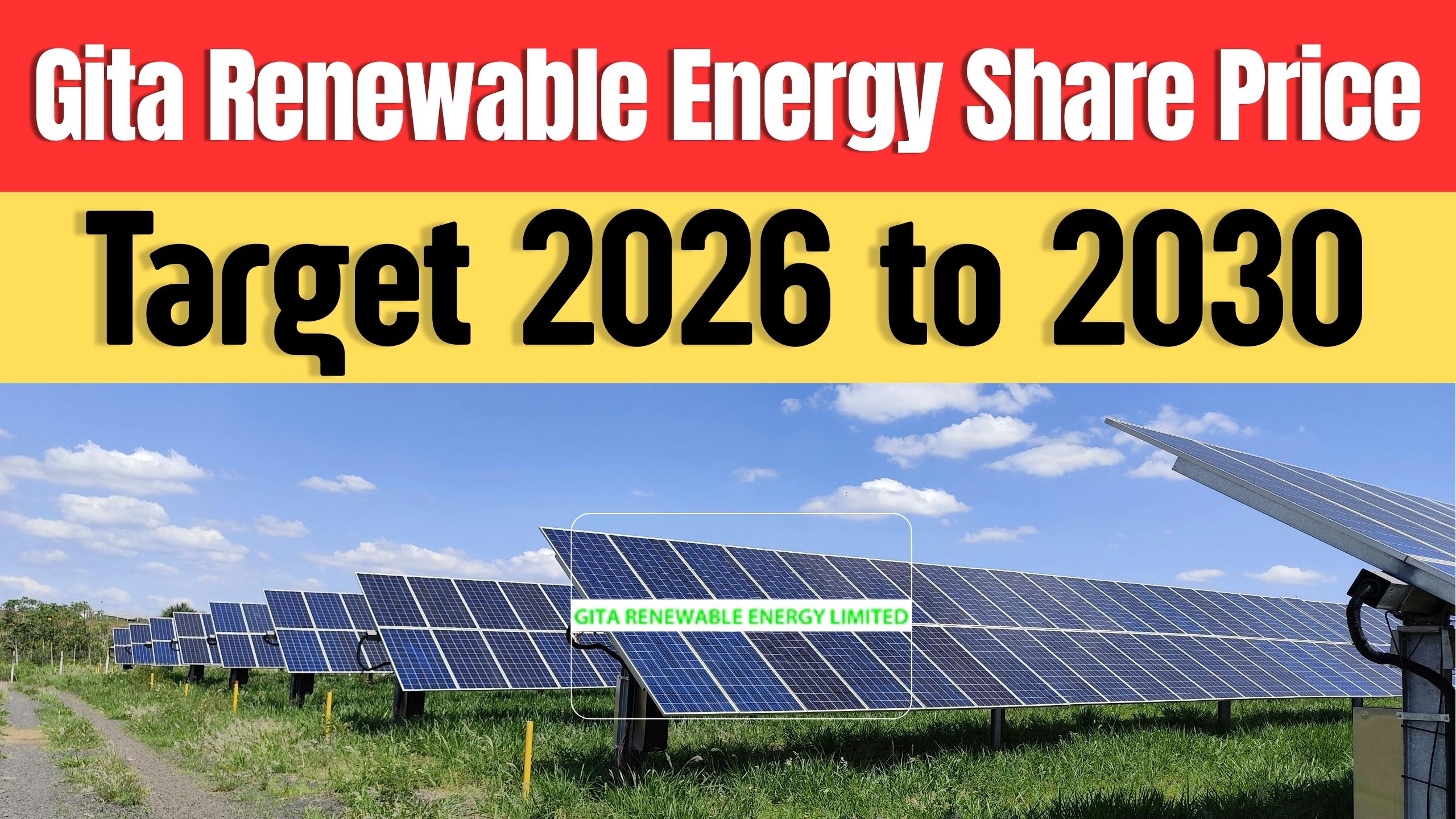 Gita Renewable Energy Share Price Target 2026 to 2030