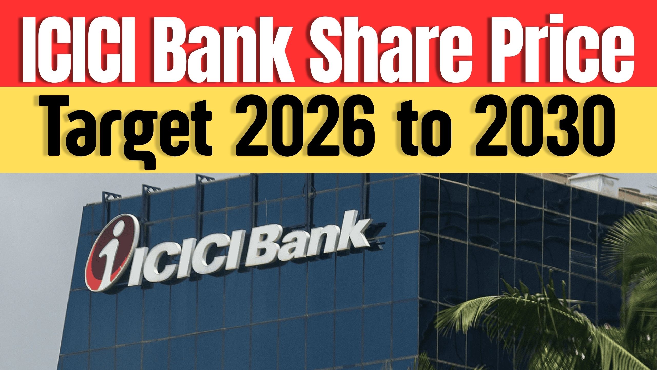 ICICI Bank Share Price Target 2026 to 2030
