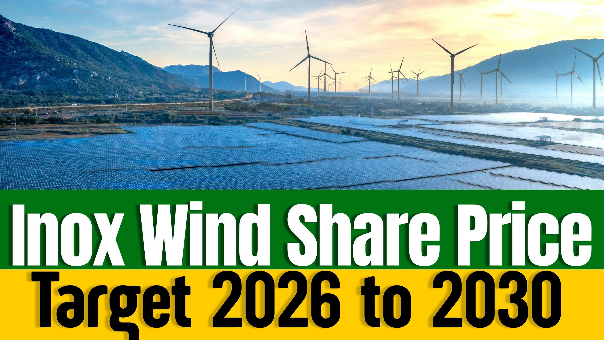 inox wind Share Price Target 2026 to 2030