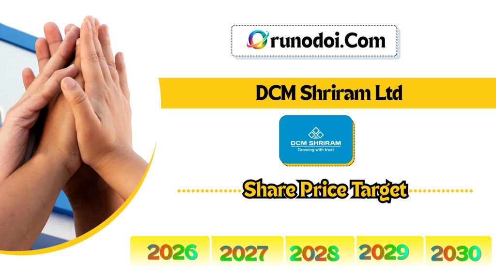 DCM Shriram Share Price Target 2026 to 2030