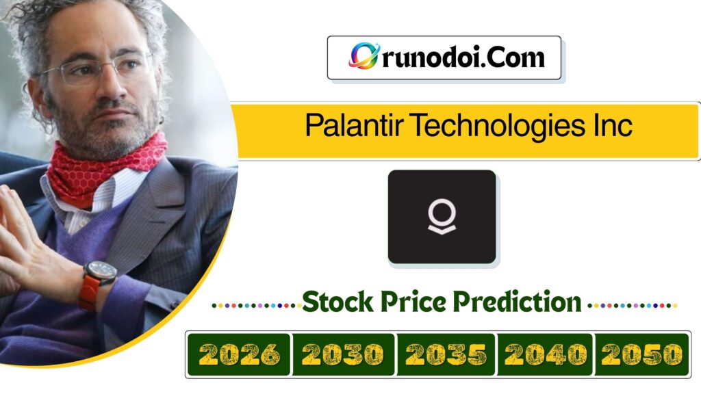 Palantir stock price prediction 2026 to 2050